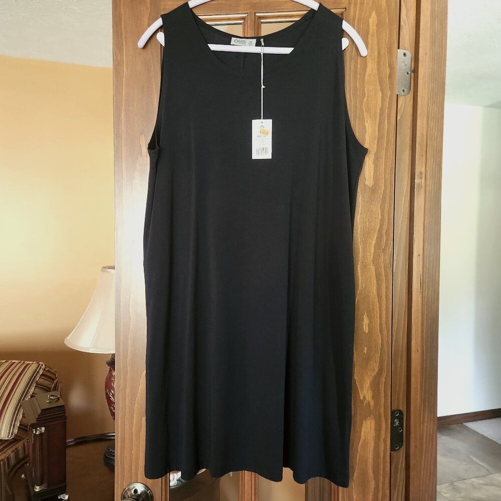 tasc Sun Out II Black A-Line Dress - Women's Size XL  NWT